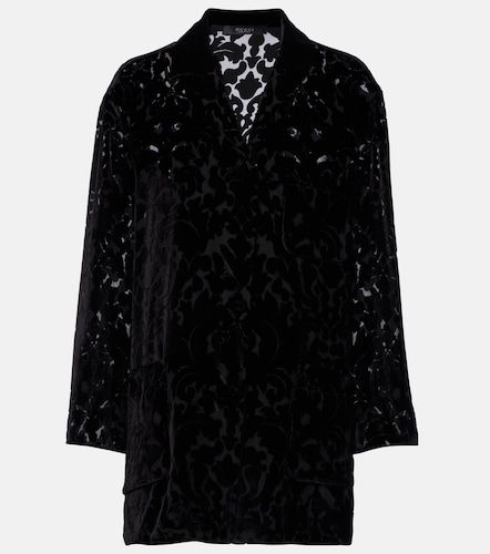 Gucci Chemise en velours à fleurs - Gucci - Modalova