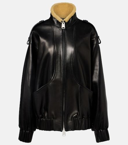 Veste Sigi en cuir et shearling - Khaite - Modalova