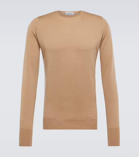 Pull Marcus ras du cou en laine - John Smedley - Modalova