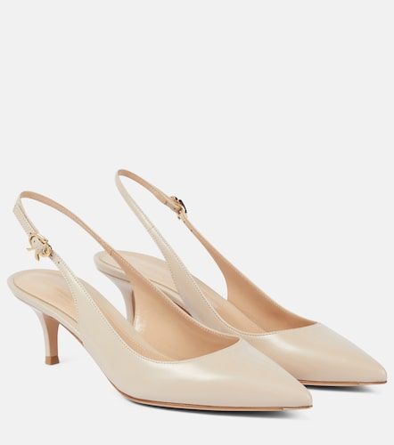Escarpins Ribbon Sling en cuir - Gianvito Rossi - Modalova