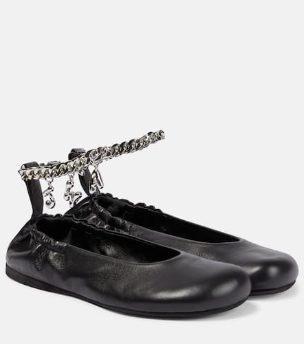 Ballerines Charm en cuir - JW Anderson - Modalova