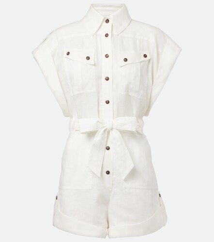 Zimmermann Combi-short en lin - Zimmermann - Modalova