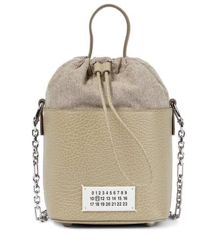 Sac seau 5AC Medium en cuir - Maison Margiela - Modalova