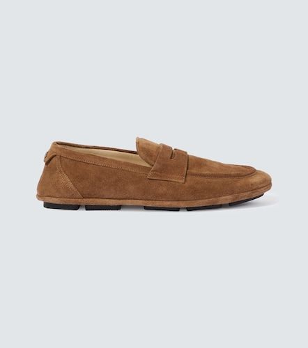 Mocassins Penny en daim - Dolce&Gabbana - Modalova