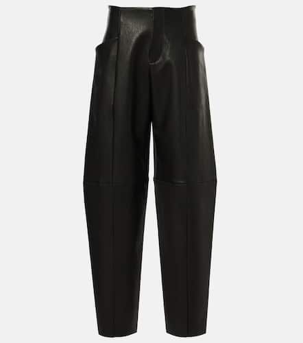 Pantalon tapered Bunny en cuir - Stouls - Modalova