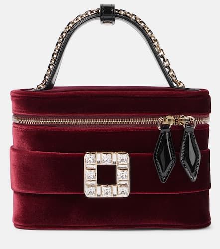 Roger Vivier Sac vanity en velours - Roger Vivier - Modalova