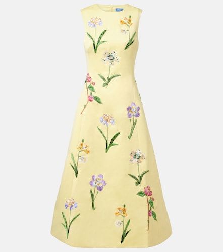 Leo Lin Robe midi Cleo à fleurs - Leo Lin - Modalova