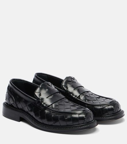 Mocassins James en cuir Intrecciato - Bottega Veneta - Modalova