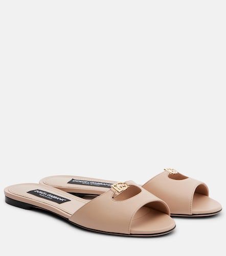 Dolce&Gabbana Mules DG en cuir - Dolce&Gabbana - Modalova