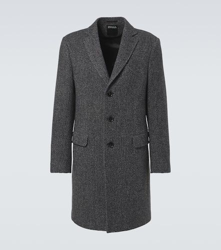 Zegna Manteau en laine et cachemire - Zegna - Modalova