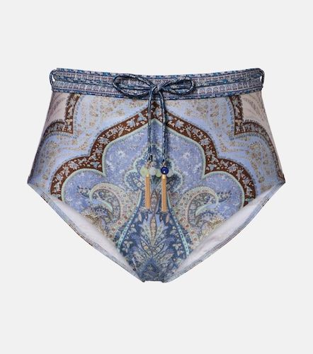 Culotte de bikini Wanderlust à taille haute - Zimmermann - Modalova