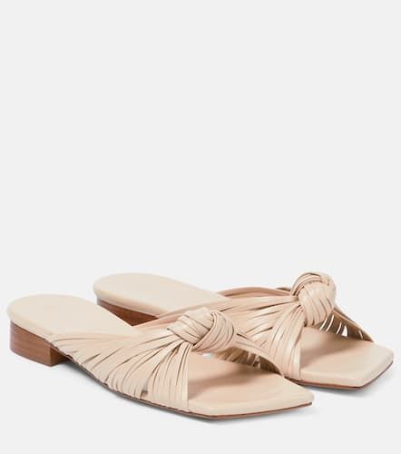Mules Feston en cuir - Souliers Martinez - Modalova