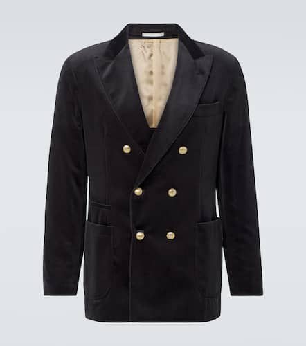 Blazer en velours de coton - Brunello Cucinelli - Modalova