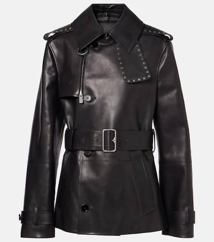 Burberry Veste en cuir - Burberry - Modalova