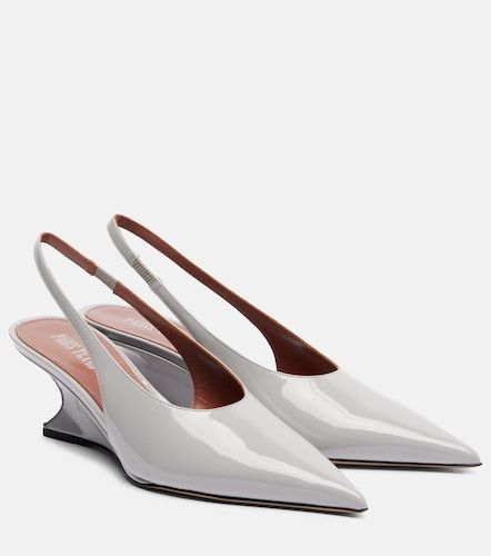 Escarpins slingback Nina 50 en cuir verni - Paris Texas - Modalova