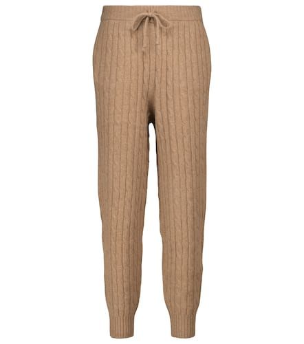 Pantalon de survêtement en laine et cachemire à maille torsadée - Polo Ralph Lauren - Modalova
