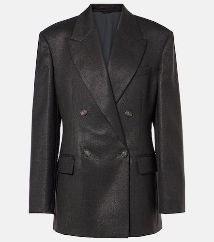 Blazer en laine mélangée - Brunello Cucinelli - Modalova