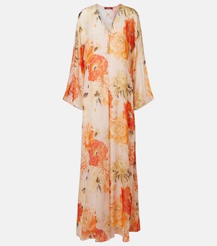Robe longue Angus en mousseline de soie - Max Mara - Modalova
