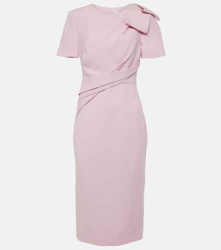 Robe midi en laine et soie - Roland Mouret - Modalova