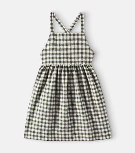 Robe en coton mélangé à carreaux - Il Gufo - Modalova
