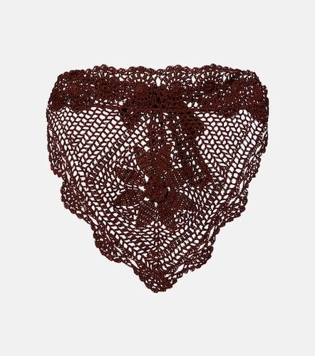 Top court en crochet de coton - Anna Kosturova - Modalova