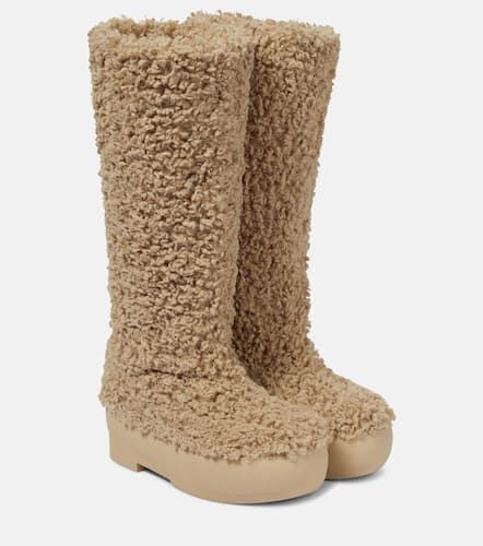 Bottes Gia 22 à plateforme en shearling synthétique - Gia Borghini - Modalova