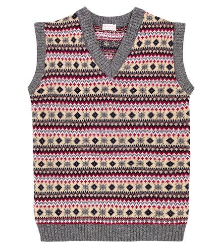 Pull sans manches Cacia en laine mélangée - La Coqueta - Modalova