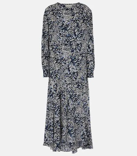 Robe longue Hanane en soie mélangée - Isabel Marant - Modalova