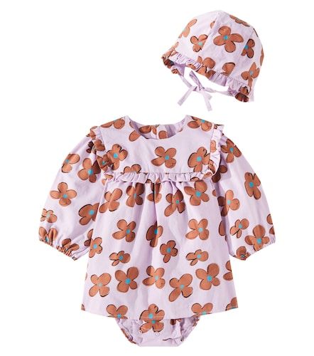 Bébé – Ensemble robe et bonnet Fun Flower en coton - Jellymallow - Modalova
