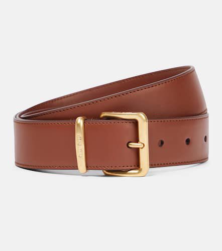 Miu Miu Ceinture en cuir - Miu Miu - Modalova