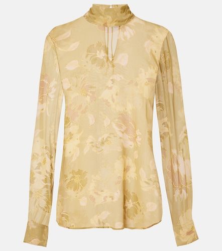 Top transparent imprimé - Dries Van Noten - Modalova
