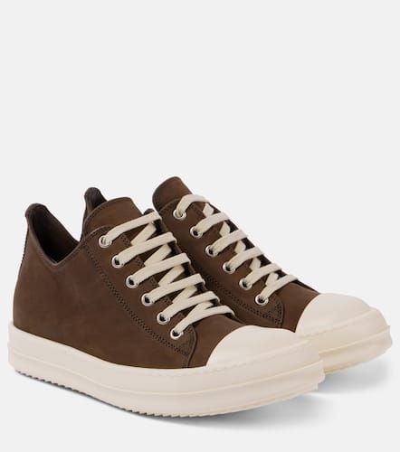 Baskets Sneaks Low en cuir - Rick Owens - Modalova