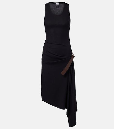 Loewe Robe midi en coton mélangé - Loewe - Modalova