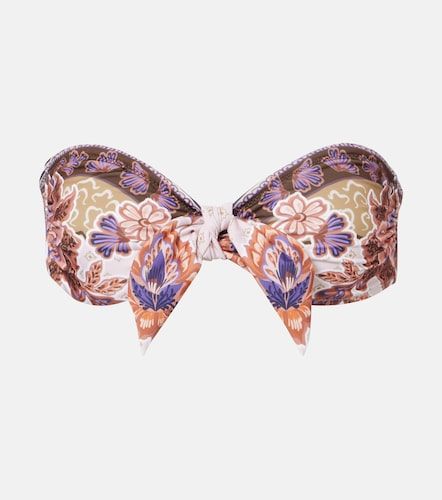 Haut de bikini bandeau Savannah à fleurs - Alexandra Miro - Modalova