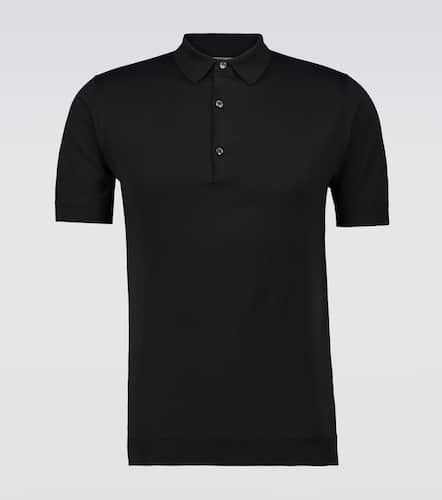 Polo Adrian en coton Sea Island - John Smedley - Modalova
