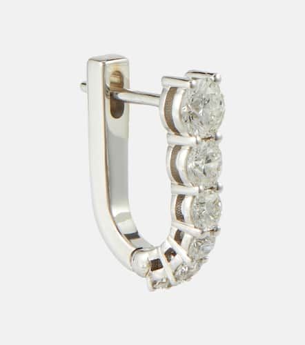 Boucle d’oreille unique Aria U en or 18 ct et diamants - Melissa Kaye - Modalova
