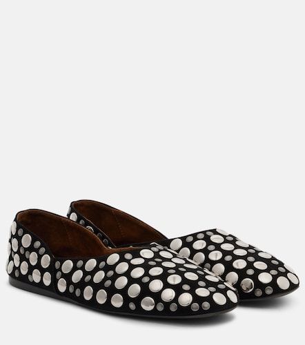 Ballerines Jane en daim à ornements - Khaite - Modalova
