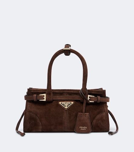 Sac à main Bonnie Mini en daim - Prada - Modalova