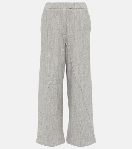 Pantalon ample Puzzle à taille haute en coton - Loewe - Modalova