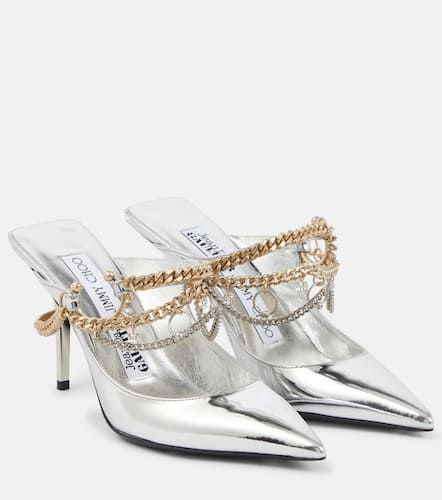 X Jean Paul Gaultier  Escarpins en cuir  ornements - Jimmy Choo - Modalova