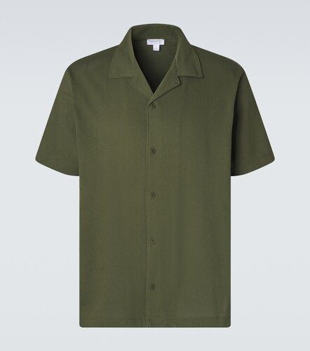 Sunspel Polo Riviera en coton - Sunspel - Modalova