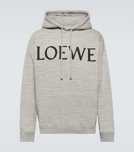 Sweat-shirt à capuche en coton à logo - Loewe - Modalova