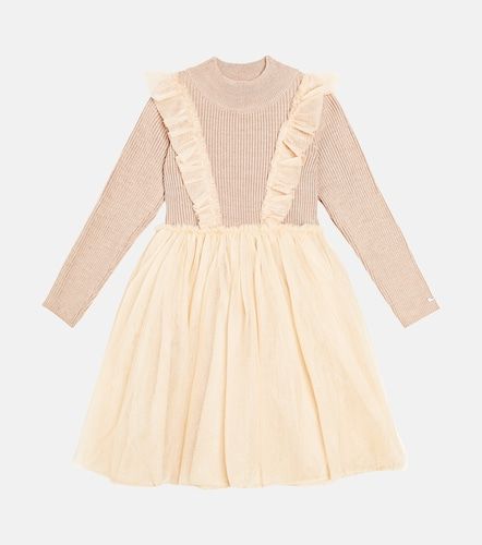 Robe Flovos en tulle et maille côtelée - Donsje - Modalova