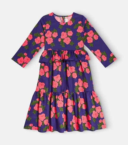 Mini Rodini Robe Roses en coton - Mini Rodini - Modalova