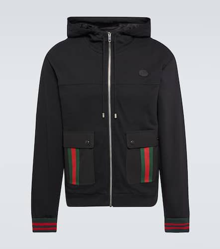 Gucci Veste Web Stripe en coton - Gucci - Modalova