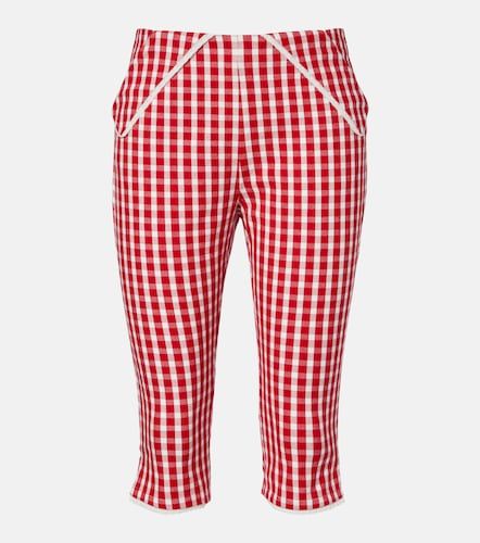 Pantalon capri Ebony en coton mélangé - Posse - Modalova