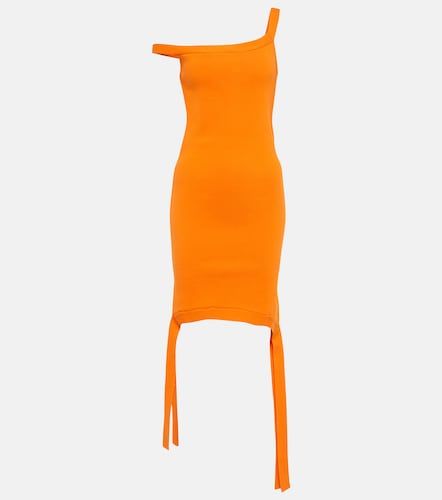 Robe asymétrique en coton mélangé - JW Anderson - Modalova