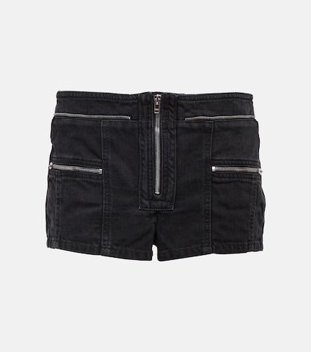 Short Lary à taille basse en jean - Isabel Marant - Modalova