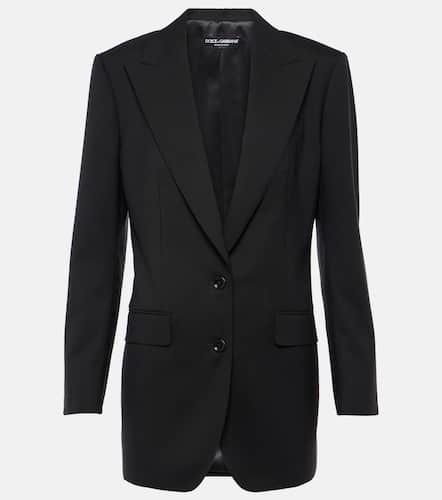 Blazer en laine vierge - Dolce&Gabbana - Modalova