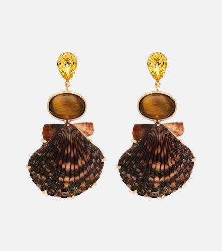 Boucles d'oreilles pendantes Augustine à cristaux - Jennifer Behr - Modalova